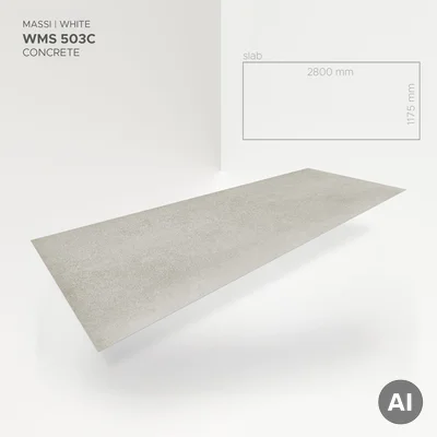 Płyta ścienna Massi White 503C, 5905167882009