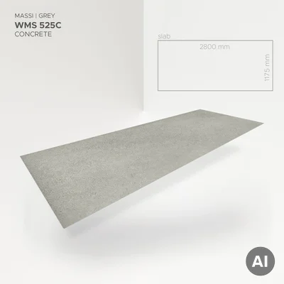 Płyta ścienna Massi Grey 525C, 5905167882023
