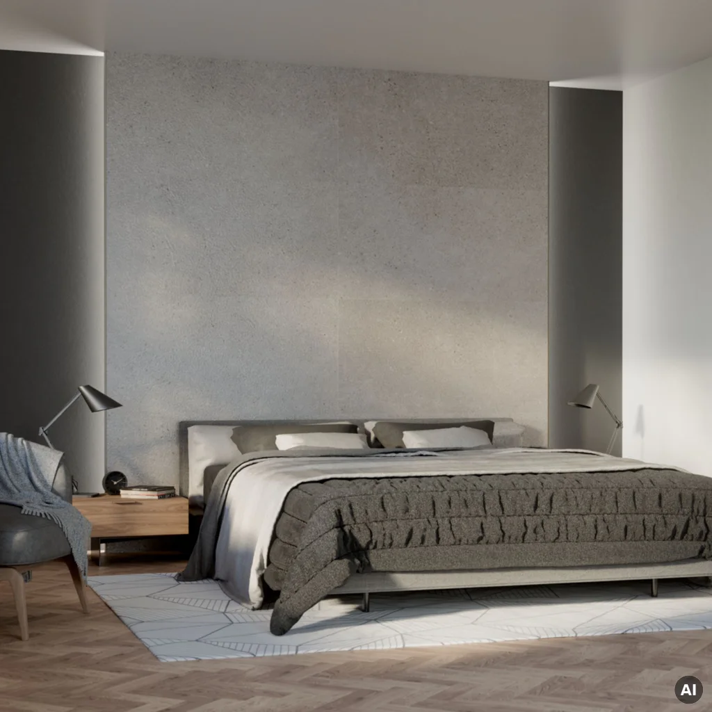 Płyta ścienna Massi Grey 525C, 5905167882023, Panele ścienne, Raw Concrete Slab, Modee