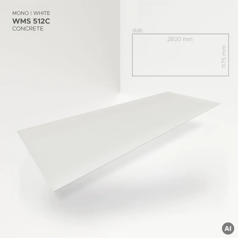Płyta ścienna Mono White 512C, 5905167882047 - 3