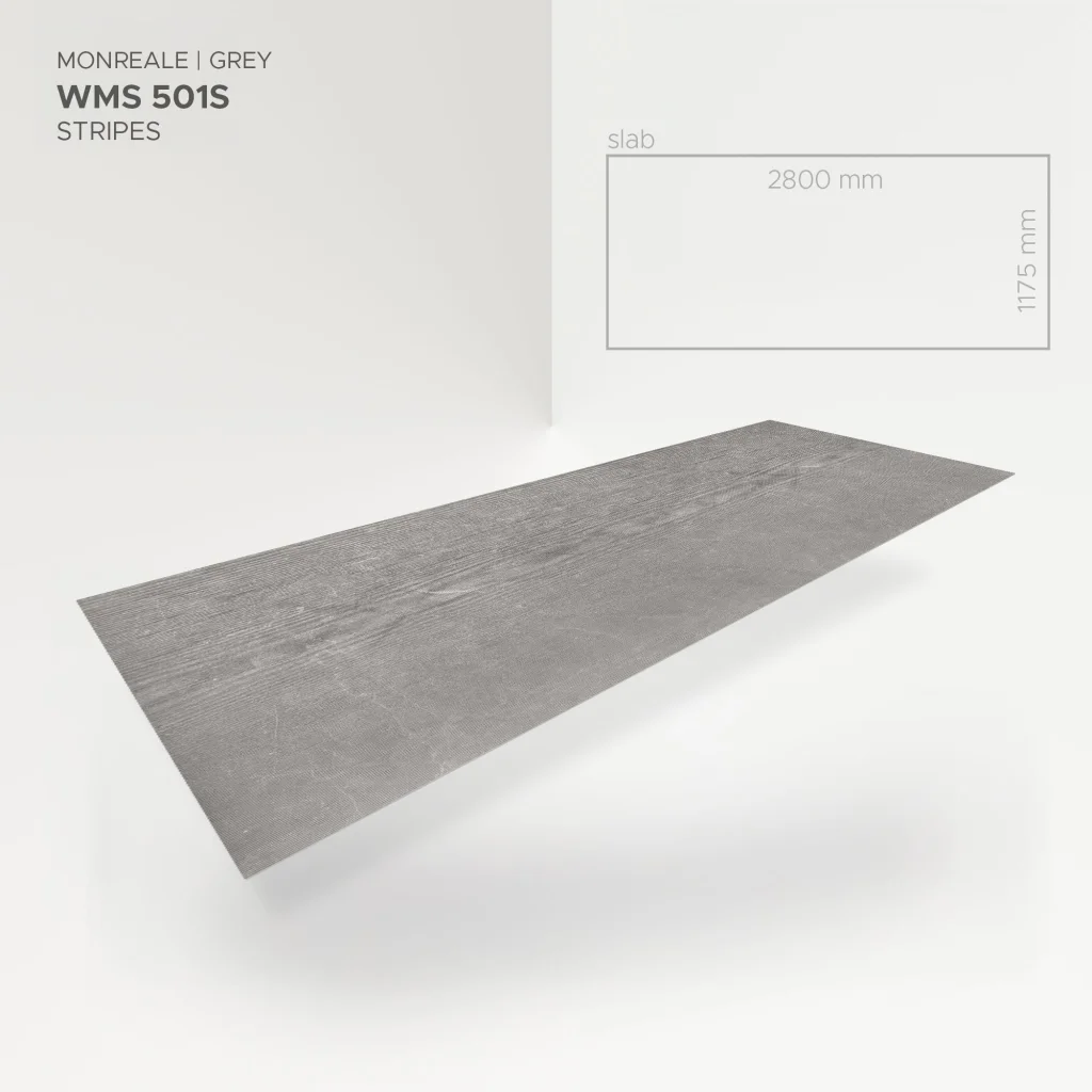 Płyta ścienna Monreale Grey  501S, 5905167882115, Panele ścienne, Stone Essence Slab, Modee