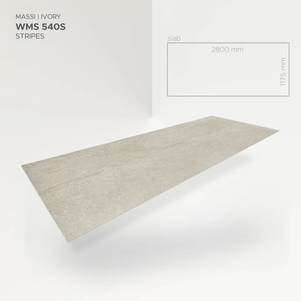 Płyta ścienna Massi Ivory 540S, 5905167882160, Panele ścienne, Raw Concrete Slab, Modee