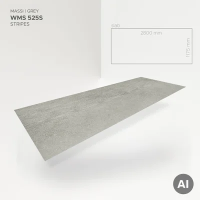 Płyta ścienna Massi Grey 525S, 5905167882177