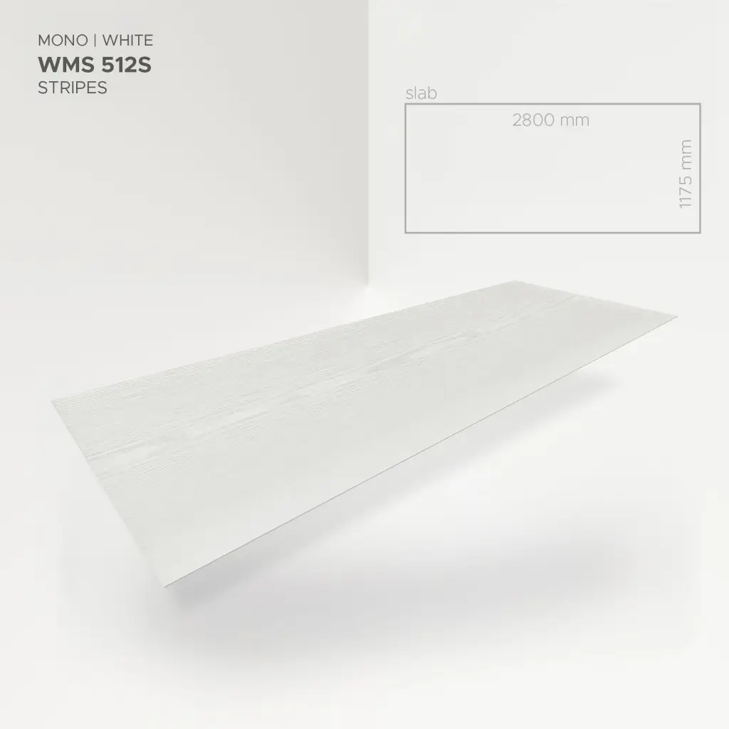Płyta ścienna Mono White 512S, 5905167882191, Panele ścienne, Pure Structure Slab, Modee