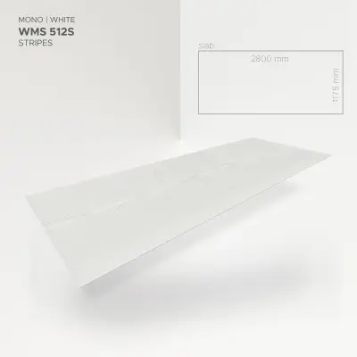 Płyta ścienna Mono White 512S, 5905167882191