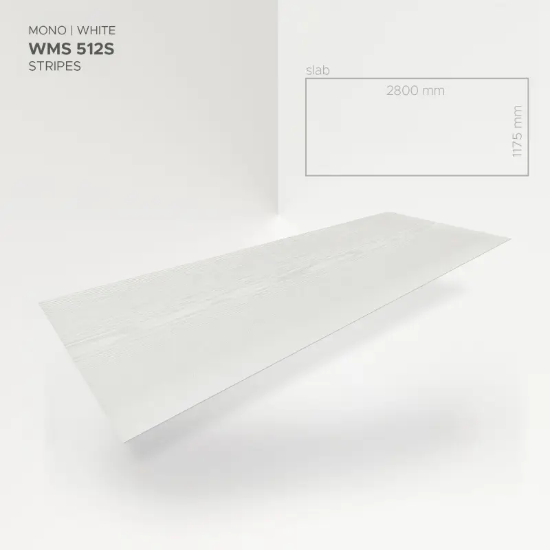 Płyta ścienna Mono White 512S, 5905167882191 - 2