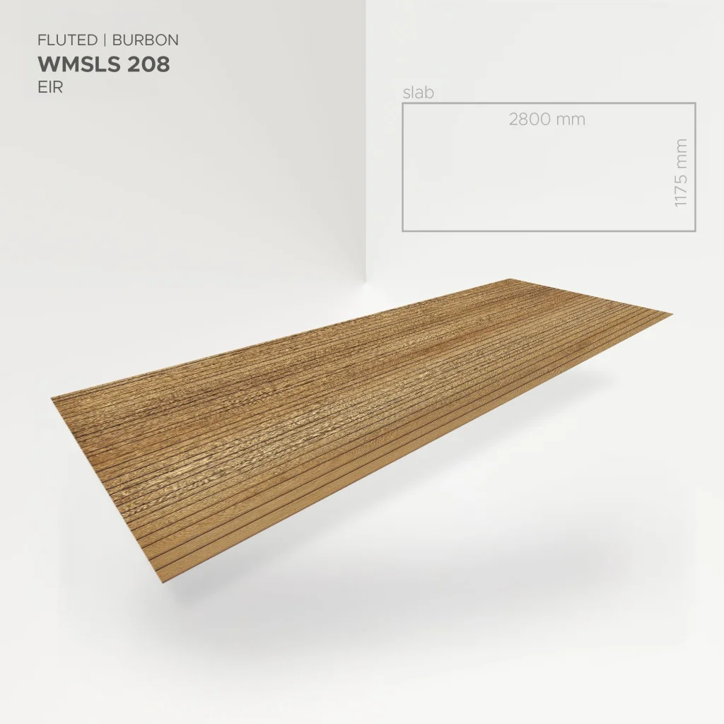 Płyta ścienna Fluted Burbon 208, 5905167882283, Panele ścienne, True Wood Slab, Modee