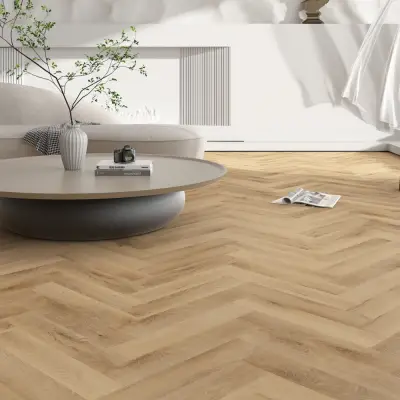 Panele winylowe SPC ze zintegrowanym podkładem Jodełka Poise PAN000379 Klasa 34 7 mm