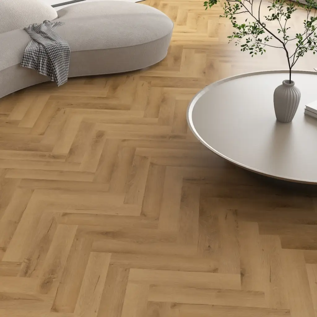 Panele winylowe SPC ze zintegrowanym podkładem Jodełka Prestige PAN000373 Klasa 34 7 mm, Panele winylowe, Metamorphose 7.0, Metamorphose