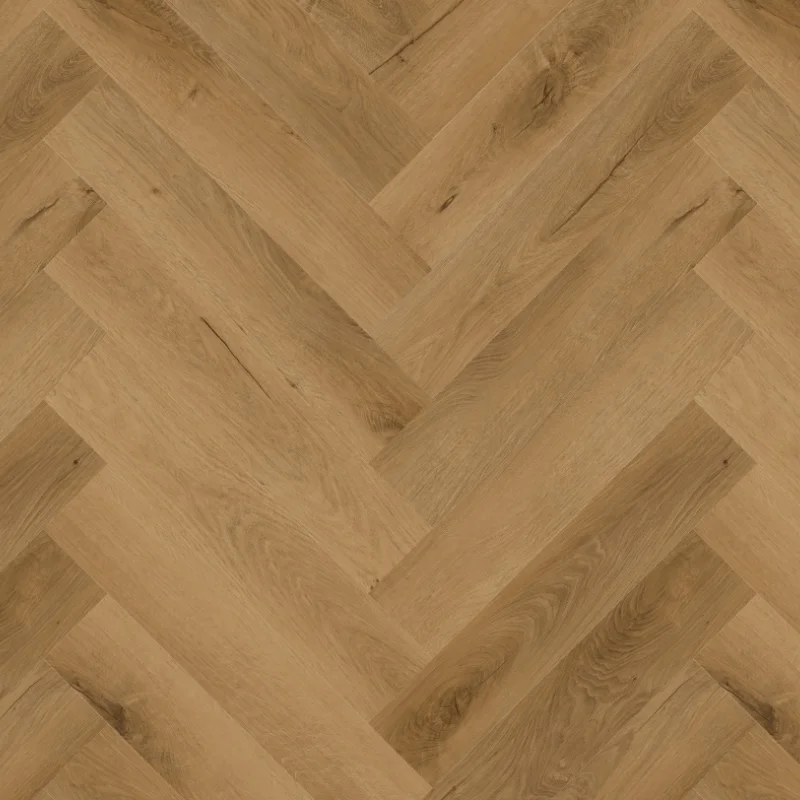 Panele winylowe SPC ze zintegrowanym podkładem Jodełka Pre