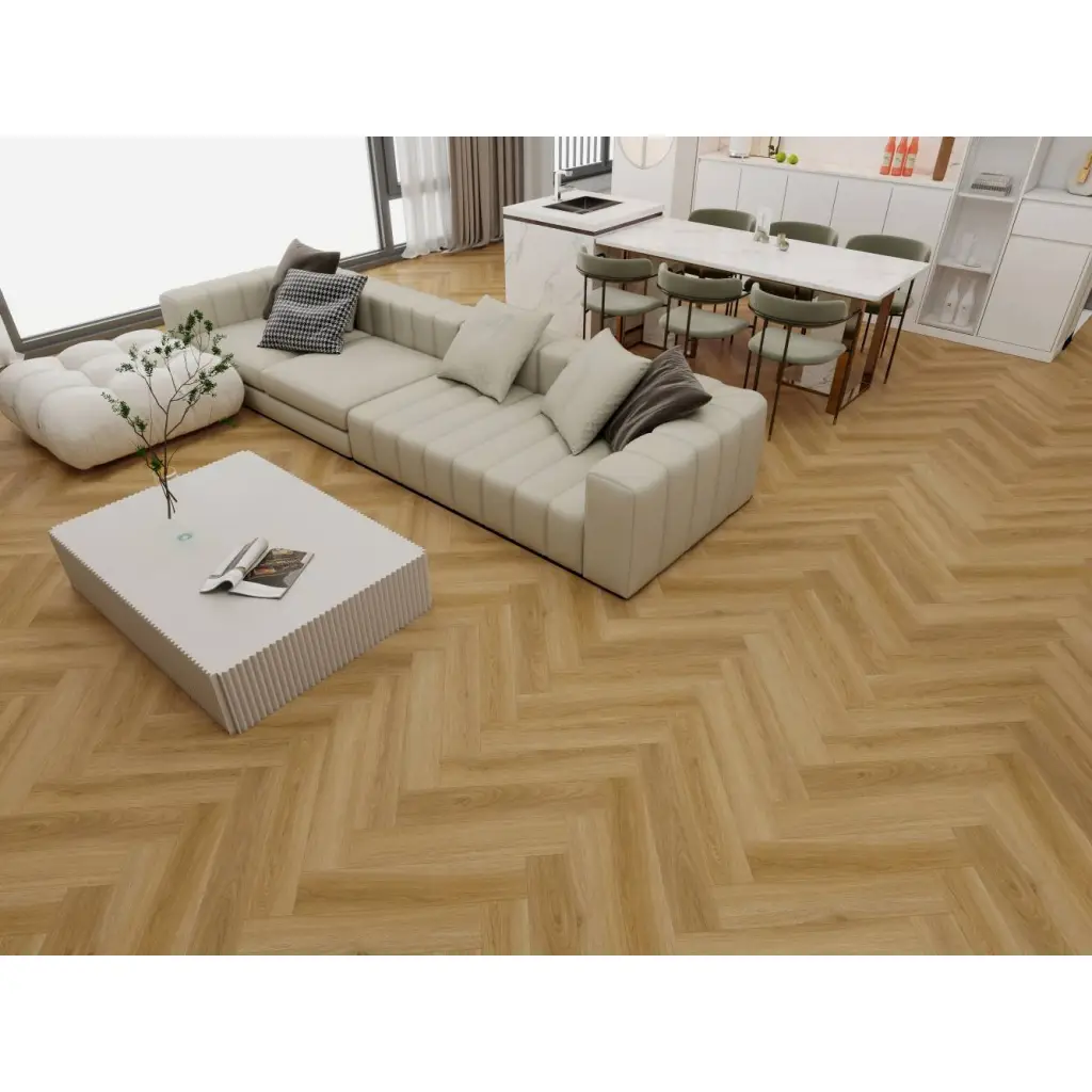 Panele winylowe SPC ze zintegrowanym podkładem Jodełka Chic PAN000375 Klasa 34 7 mm, Panele winylowe, Metamorphose 7.0, Metamorphose