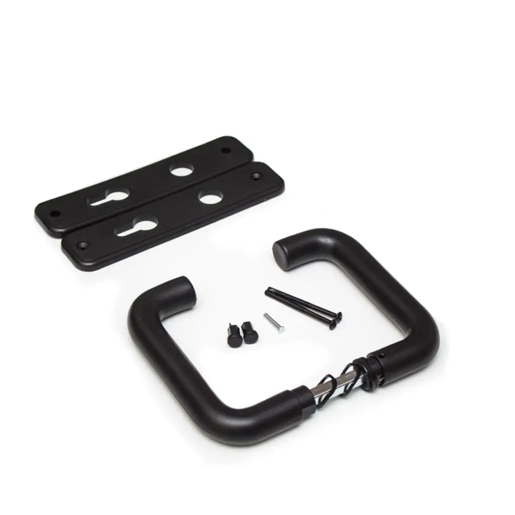 Drzwi techniczne stalowe 80 cm lewe Ecouni, T40 URAN 2 BIAŁY/80 LEWE, Drzwi zewnętrzne, Ecouni, Domoferm