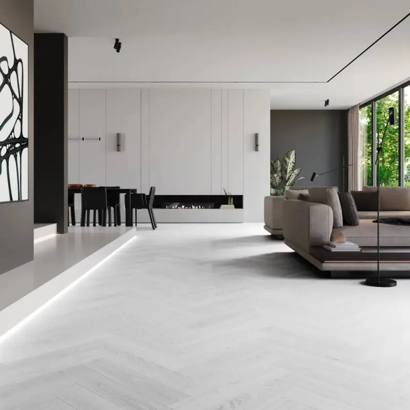 Panele winylowe SPC Jodełka Dąb Diamentowy DP5000043 Klasa