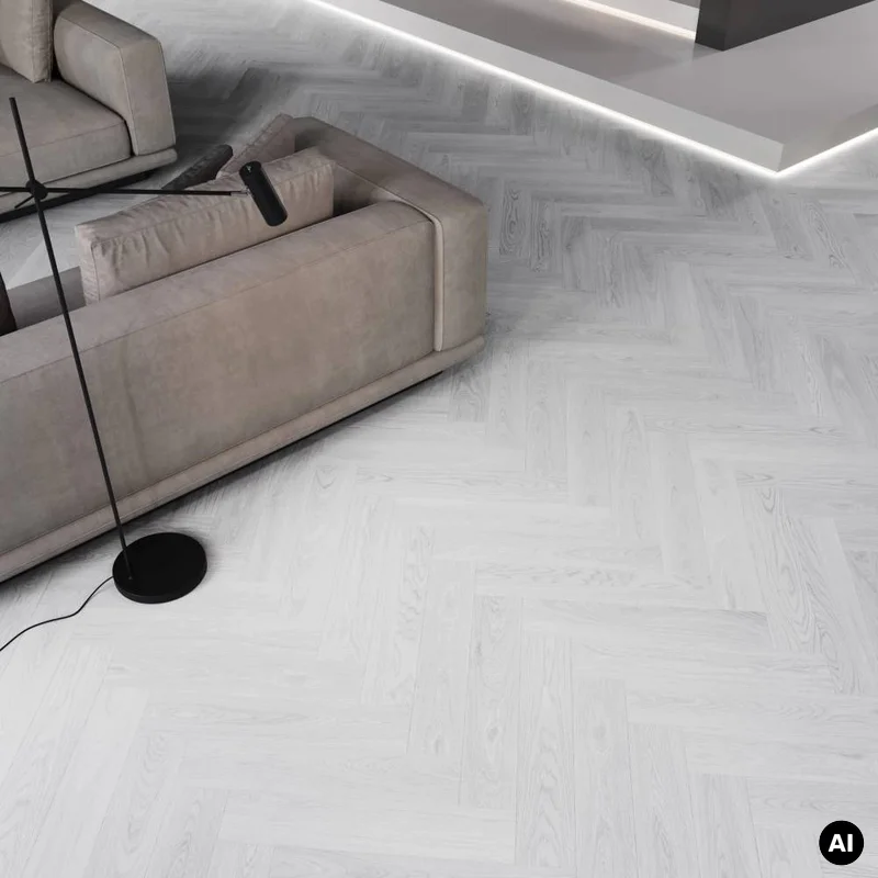 Panele winylowe SPC Jodełka Dąb Diamentowy DP5000043 Klasa