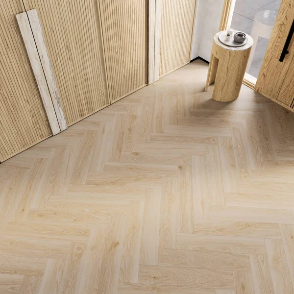 Panele winylowe SPC z podkładem Dąb Herbaciany Jasny 6 mm 