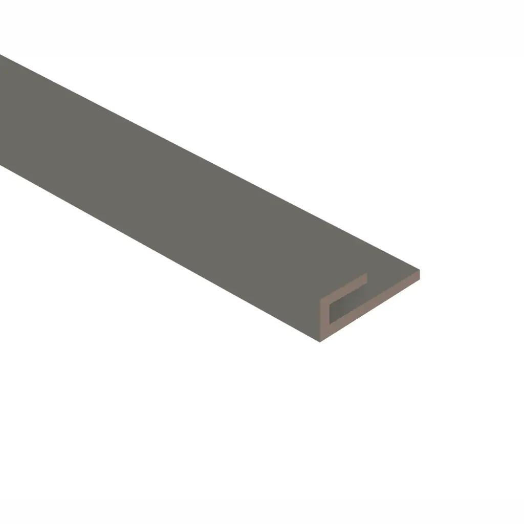 Listwa startowa Matt Soft Touch Storm Grey 726 Lewa S, 120041376, Listwa startowa, Lamele MDF AGT Akcesoria, AGT