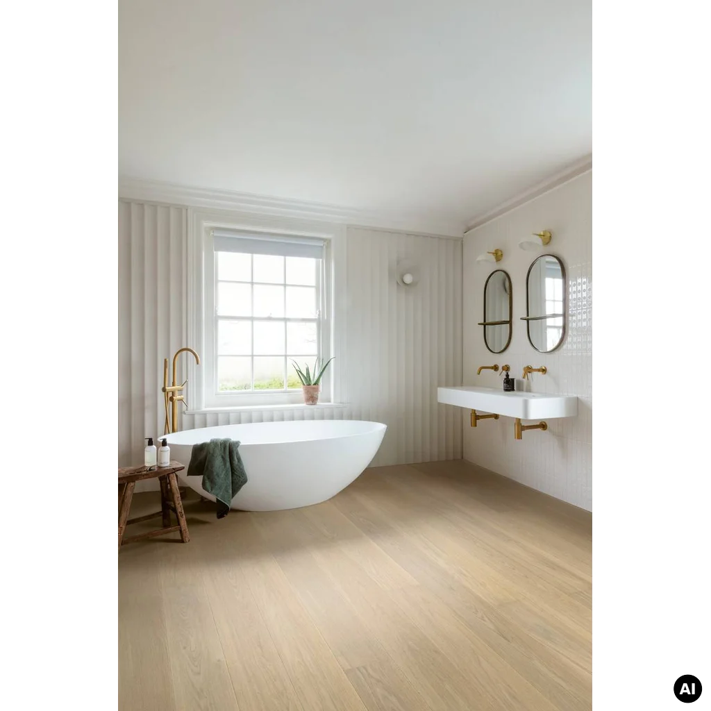 QUICK-STEP Dąb Lily White Extra Matt CASC5106 13 mm, 400081052, Podłoga drewniana, Kaskada, Quick-Step Unilin