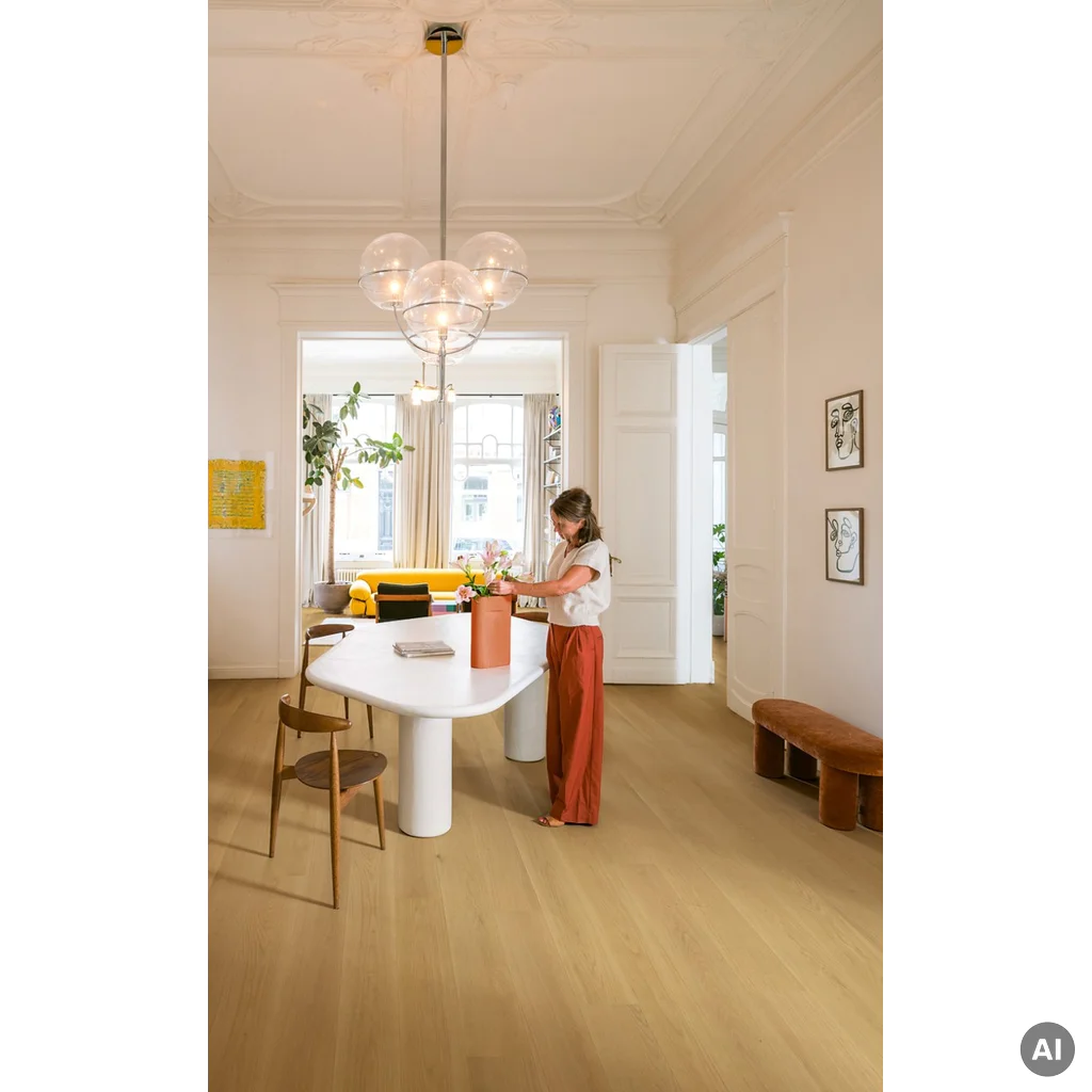 QUICK-STEP Dąb Leather Extra Matt CASC6029 13 mm, 400081001, Podłoga drewniana, Kaskada, Quick-Step