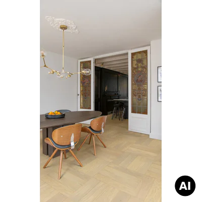 QUICK-STEP Jodełka Dąb Creamy Extra Matt DIS4856S 13.5 mm, 400090007