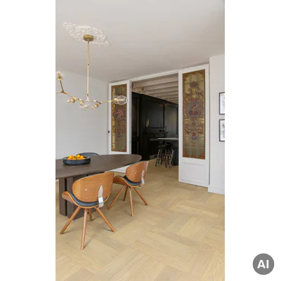 QUICK-STEP Jodełka Dąb Creamy Extra Matt DIS4856S 13.5 mm, 400090007