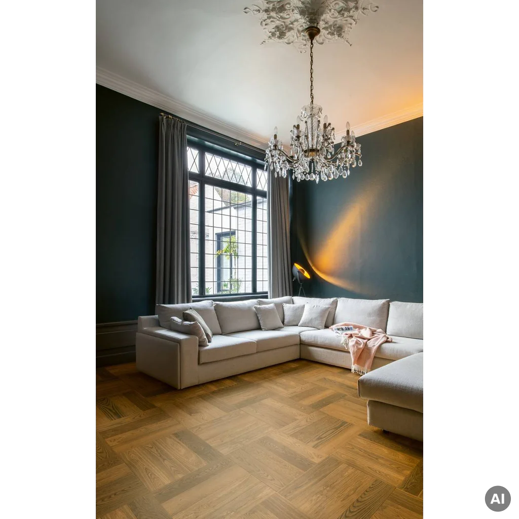 QUICK-STEP Jodełka Dąb Cinnamon Raw Extra Matt DIS4979S 13.5 mm, 400090006, Podłoga drewniana, Disegno, Quick-Step