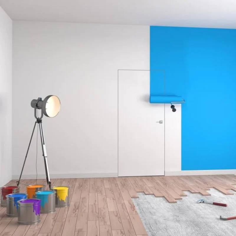 Zestaw Drzwi ukryte + Ościeżnica Sara Color bezprzylgowe (