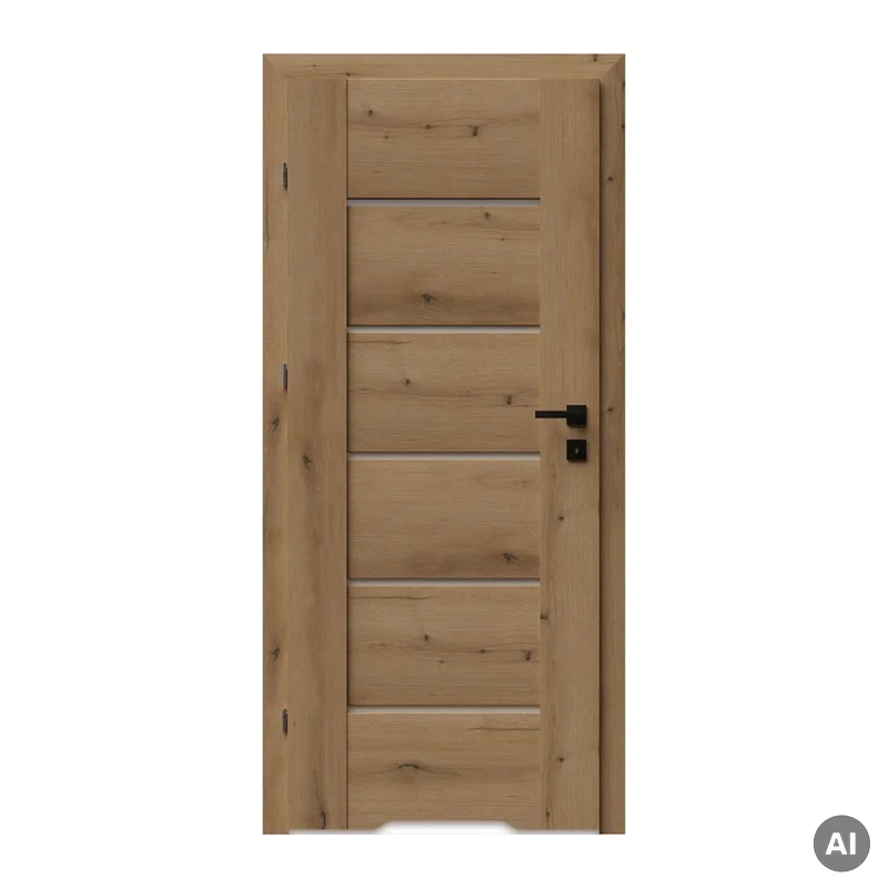 Drzwi Auri 0 przylgowe lewe 70 cm WC z podcięciem wentylacy
