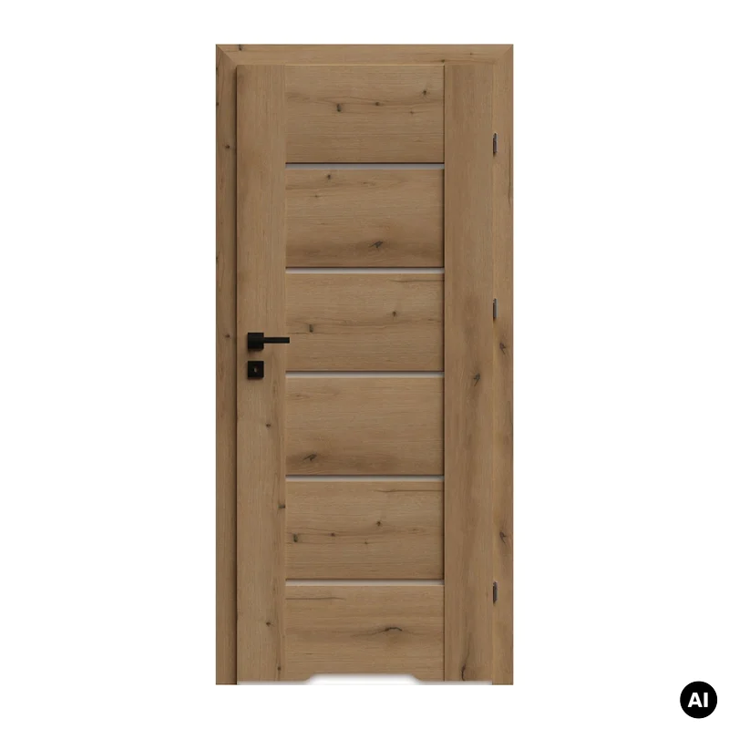Drzwi Auri 0 przylgowe prawe 80 cm WC z podcięciem wentylac
