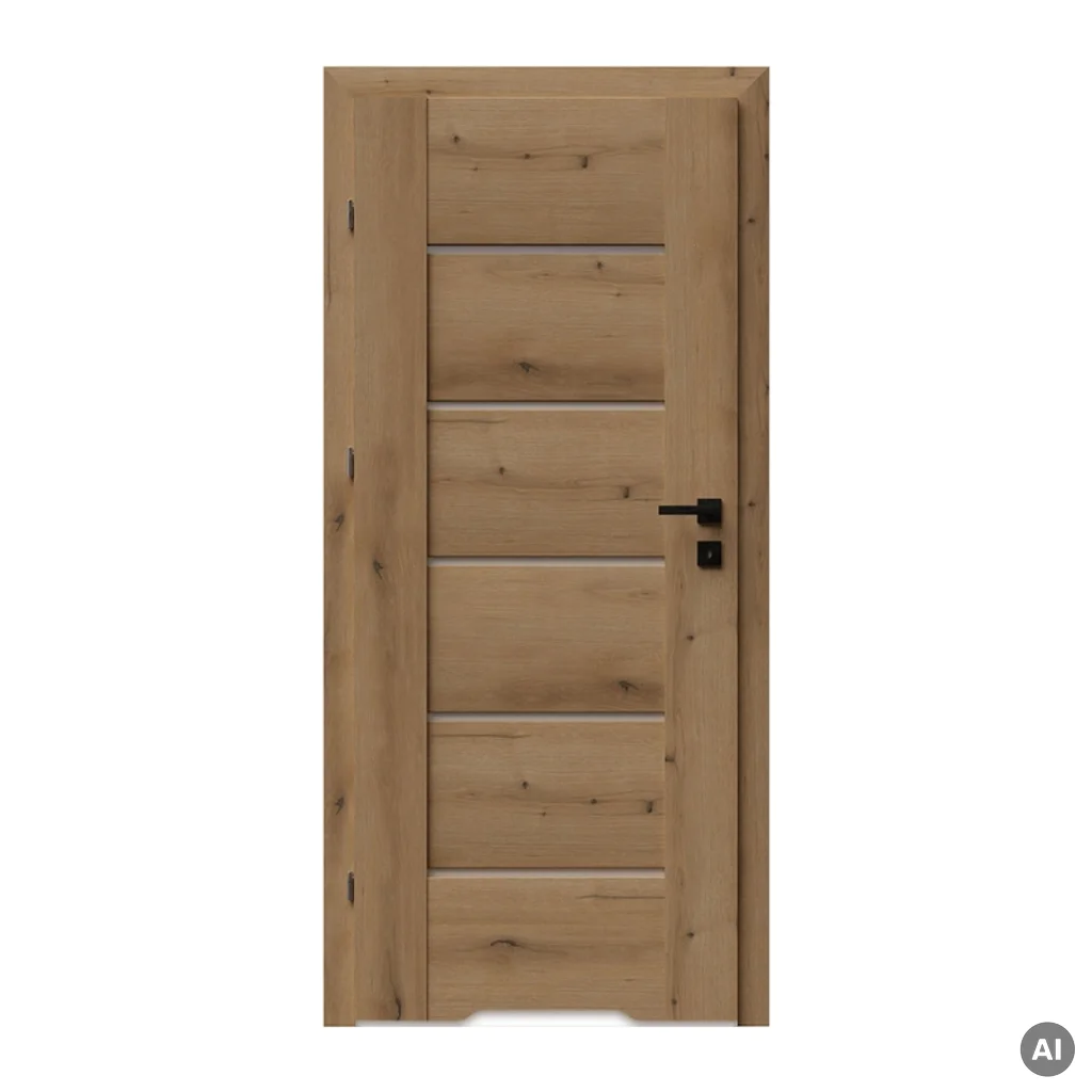 Drzwi Auri 0 przylgowe lewe 80 cm WC z podcięciem wentylacyjnym, 5901316119989, Drzwi wewnętrzne, Auri, DRE