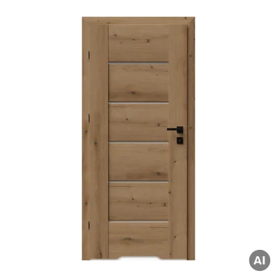Drzwi Auri 0 przylgowe lewe 80 cm WC z podcięciem wentylacyjnym, 5901316119989