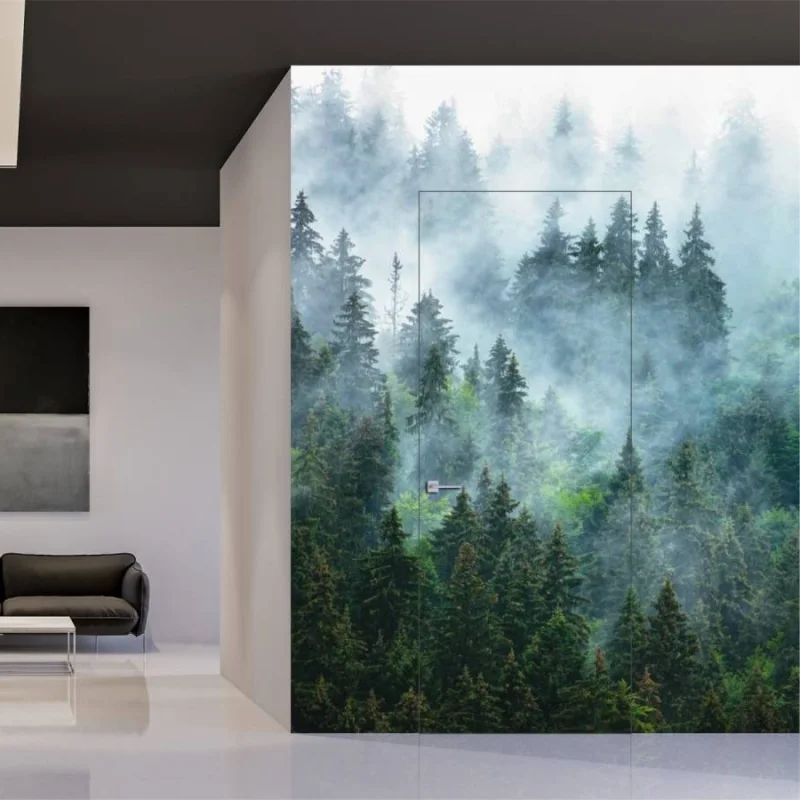 Zestaw Drzwi ukryte + Ościeżnica Sara Color bezprzylgowe (