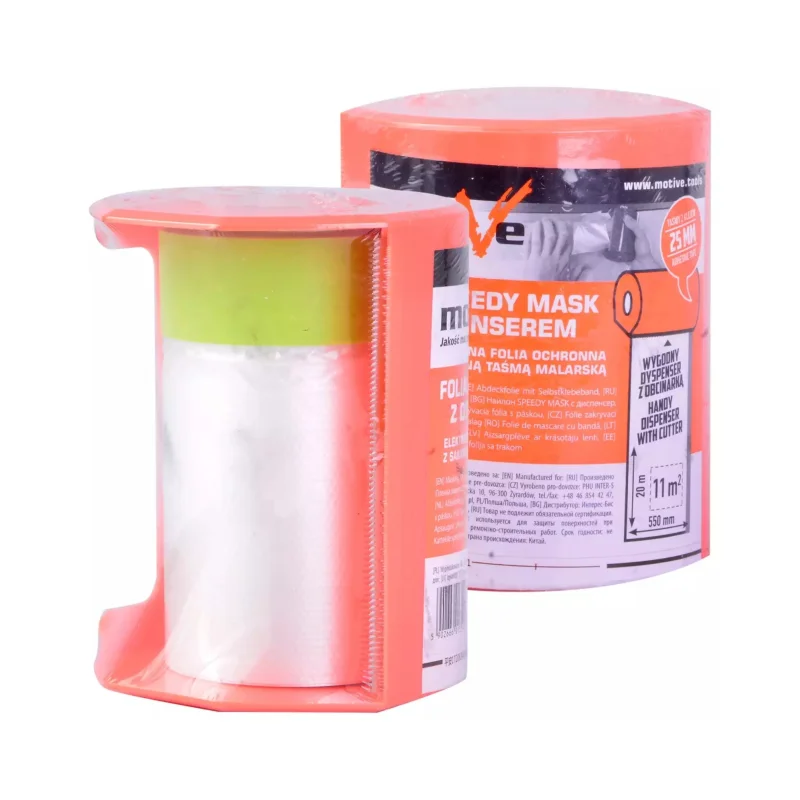 Folia malarska z dyspenserem SPEEDY MASK 5,5m/20m , DZFSM550
