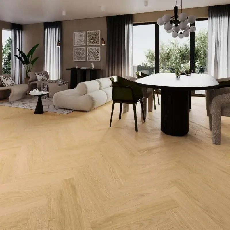 Panele winylowe ze zintegrowanym podkładem SPC Jodła Dąb