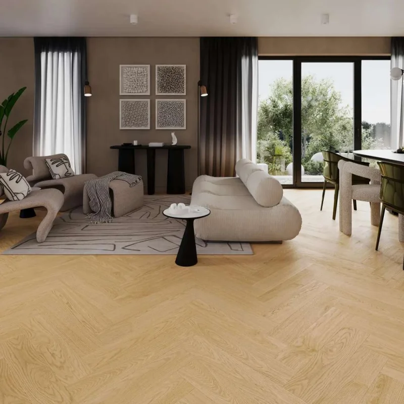 Panele winylowe ze zintegrowanym podkładem SPC Jodła Dąb 