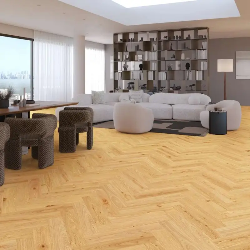 Panele winylowe ze zintegrowanym podkładem SPC Jodła Dąb