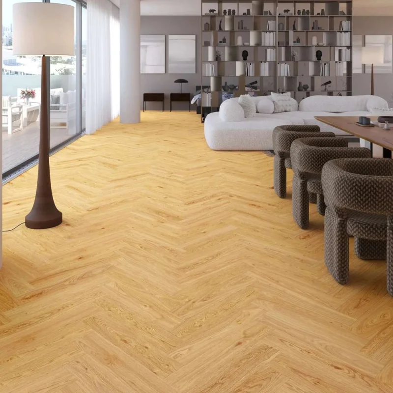 Panele winylowe ze zintegrowanym podkładem SPC Jodła Dąb 