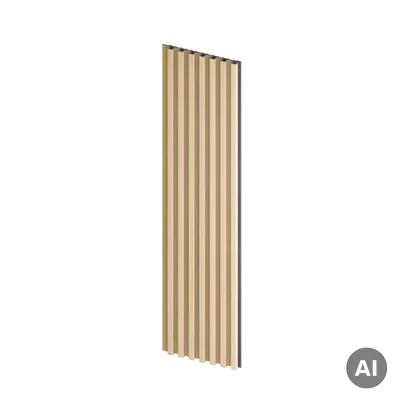 Panel lamelowy Harmony Wood S 148, 6073763