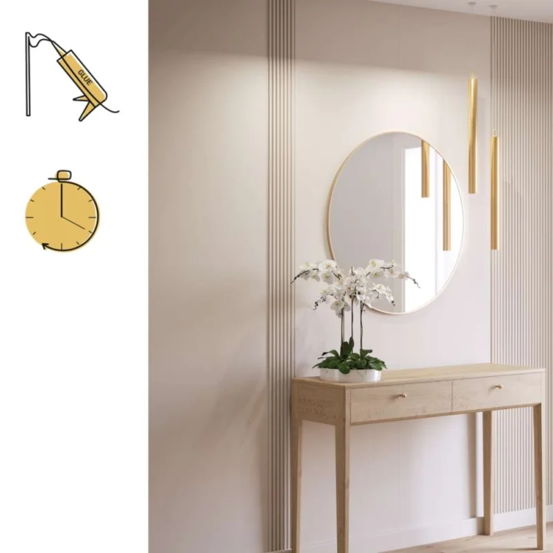 Panel lamelowy Satin Cream S 148, 6073764 - 4