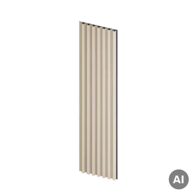 Panel lamelowy Satin Cream S 148, 6073764