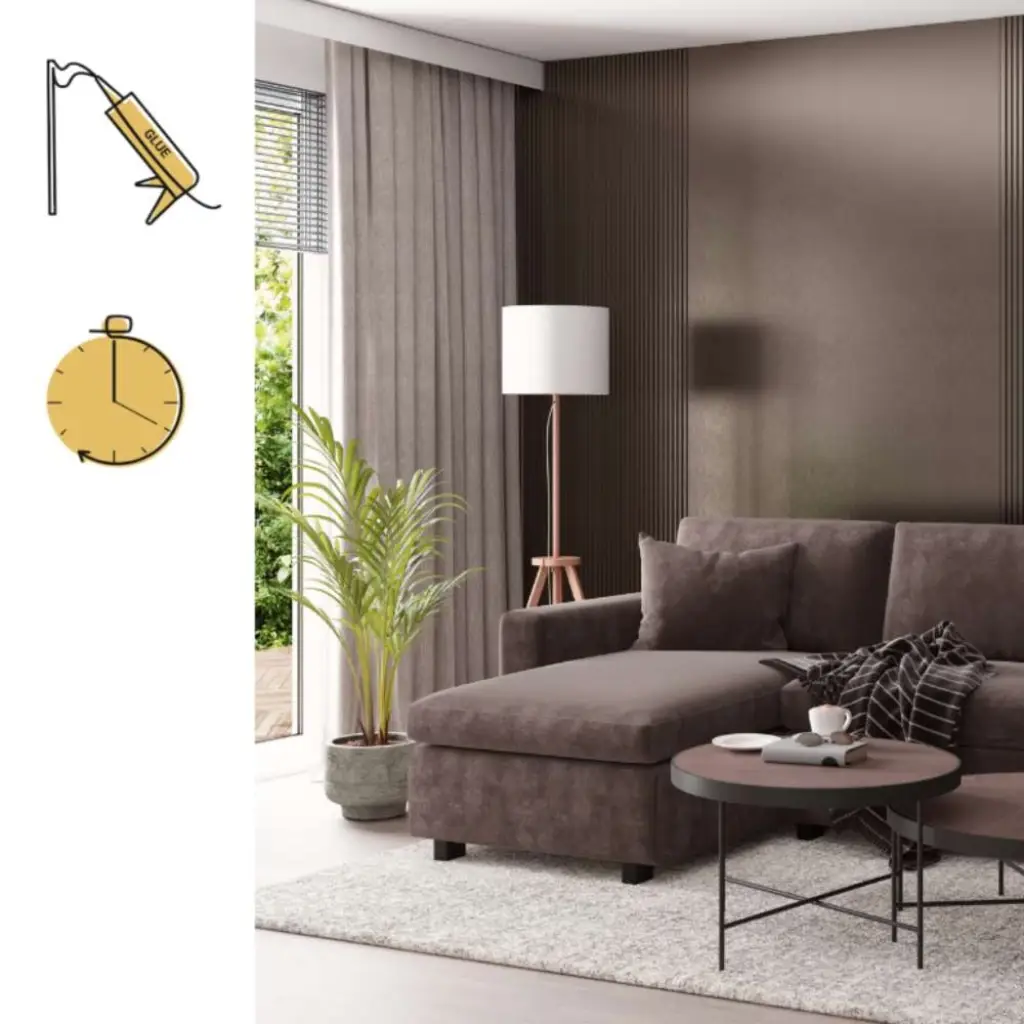 Panel lamelowy Rose Copper S 148, 6073765, Lamele, Lamele ścienne MPC, Vilo