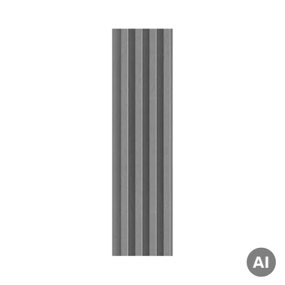 Panel lamelowy Brushed Steel S 148, 6073766