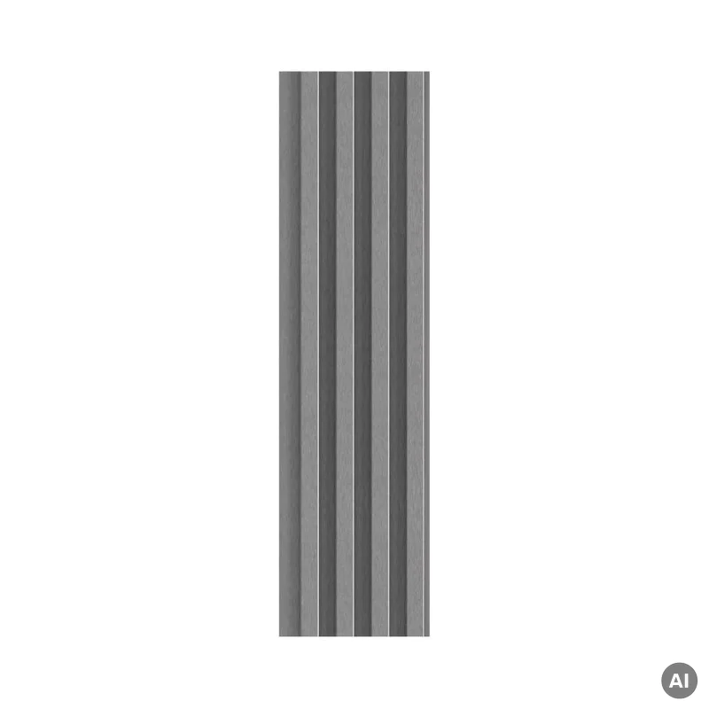 Panel lamelowy Brushed Steel S 148, 6073766