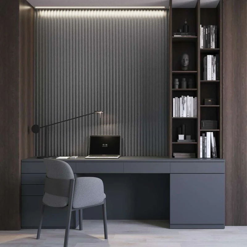 Panel lamelowy Brushed Steel S 148, 6073766 - 2