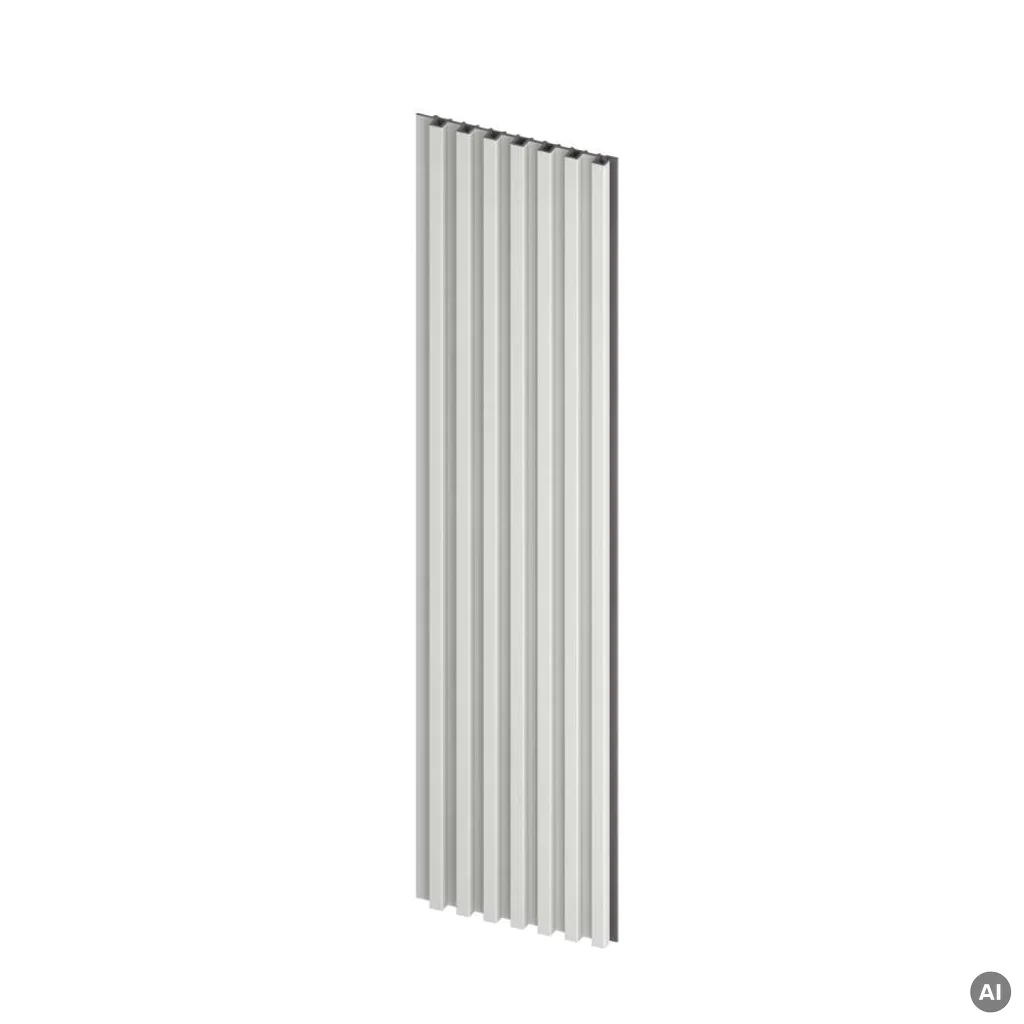 Panel lamelowy Soft White S 148, 6075089, Lamele, Lamele ścienne MPC, Vilo