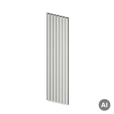 Panel lamelowy Soft White S 148, 6075089
