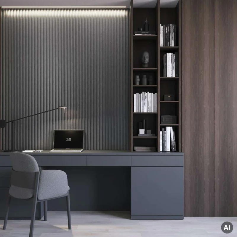 Panel lamelowy Brushed Steel M 160, 6075093 - 2