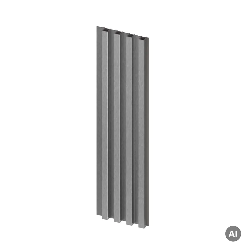 Panel lamelowy Brushed Steel M 160, 6075093 - 5