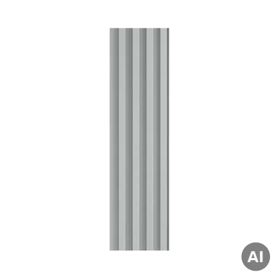 Panel lamelowy Mesh Touch M 160, 6075095