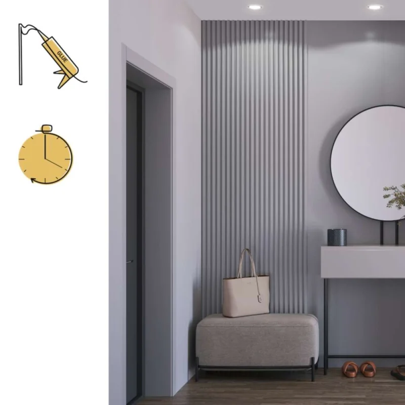 Panel lamelowy Mesh Touch M 160, 6075095 - 4