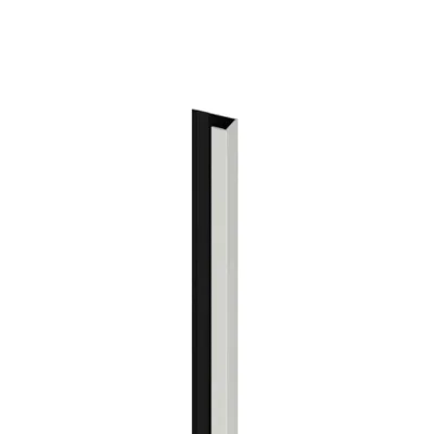 Zakończenie do lameli paneli ściennych XL Soft White, 6075335